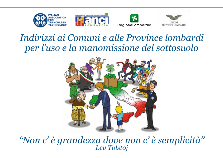 Regolamento scavi tipo